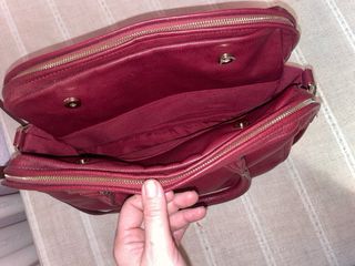 Bolso Sfera Rojo Piel