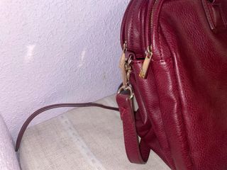 Bolso Sfera Rojo Piel