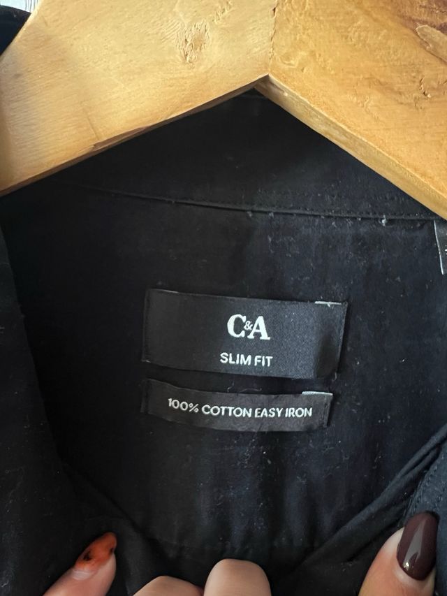 Camisa C&A Negra