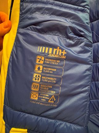 Zero RH+ Powder Evo Giacca