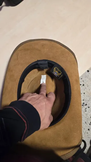 Sombrero Cowboy Piel Henschel Talla S