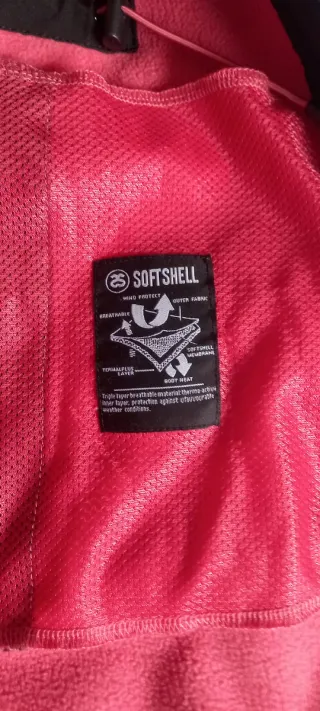 Parka impermeable negra