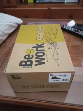 Botas de seguridad negras WORK SHOES S3 talla 39