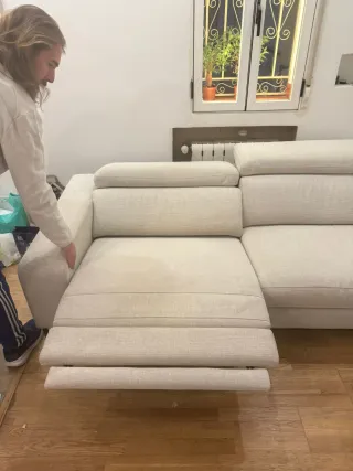 Sofá Moradillo Beige tela aquaclean