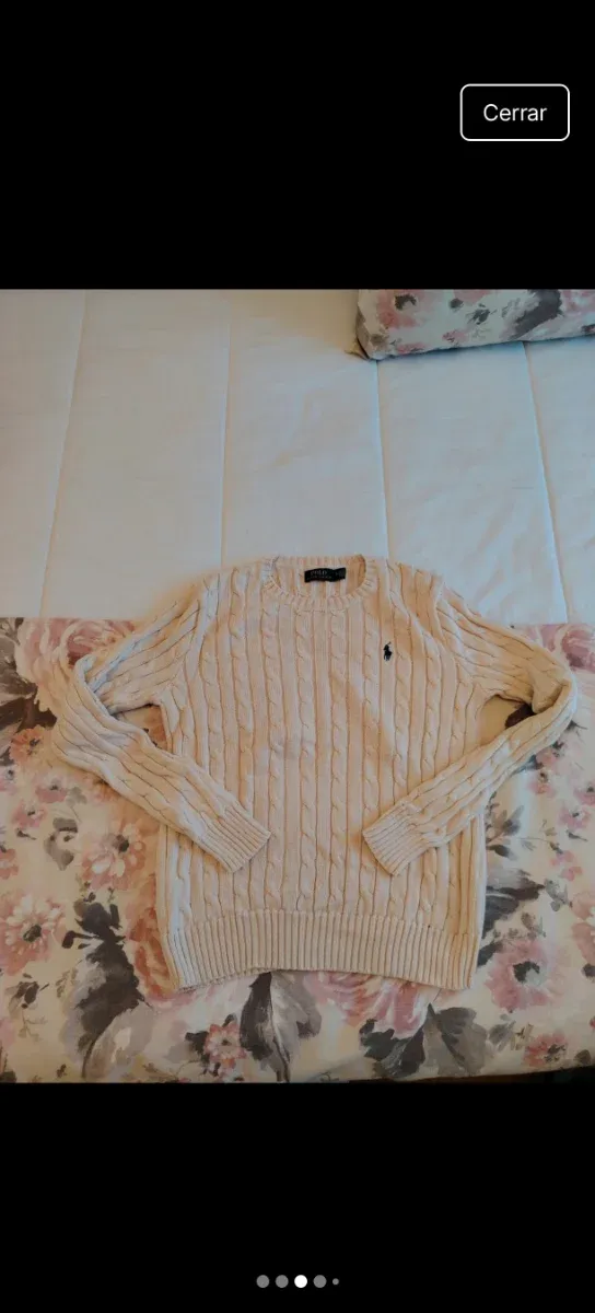 Jersey Polo Ralph Lauren Beige Talla M