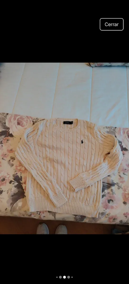 Jersey Polo Ralph Lauren Beige Talla M