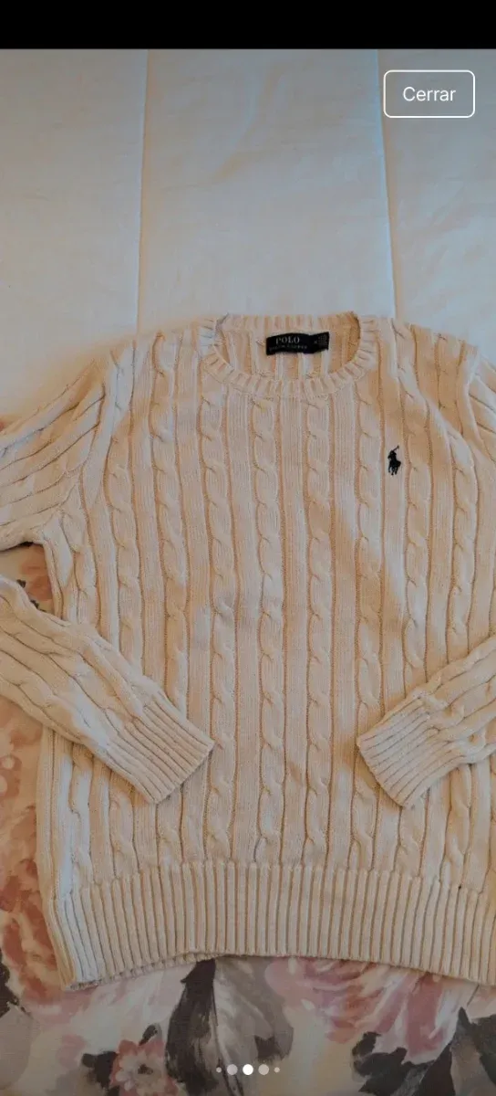 Jersey Polo Ralph Lauren Beige Talla M