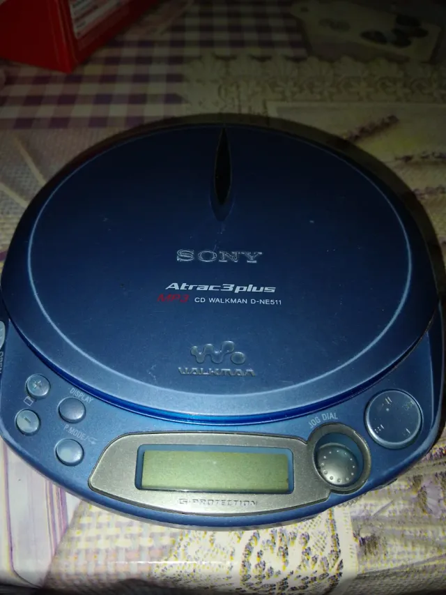 Sony CD Walkman D-NE511 MP3 Atrac3plus Azul