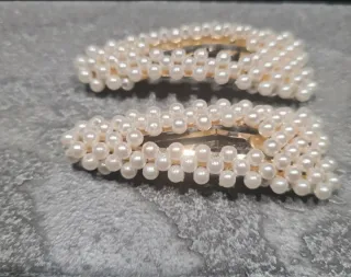 Mollette per capelli con perline