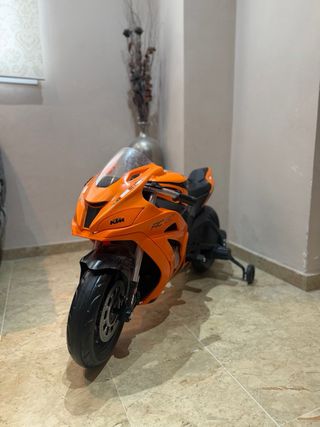 Moto Eléctrica Infantil KTM RC Naranja