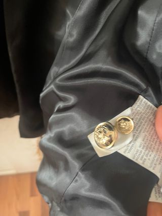 Blazer Zara Piel Vegana Talla S