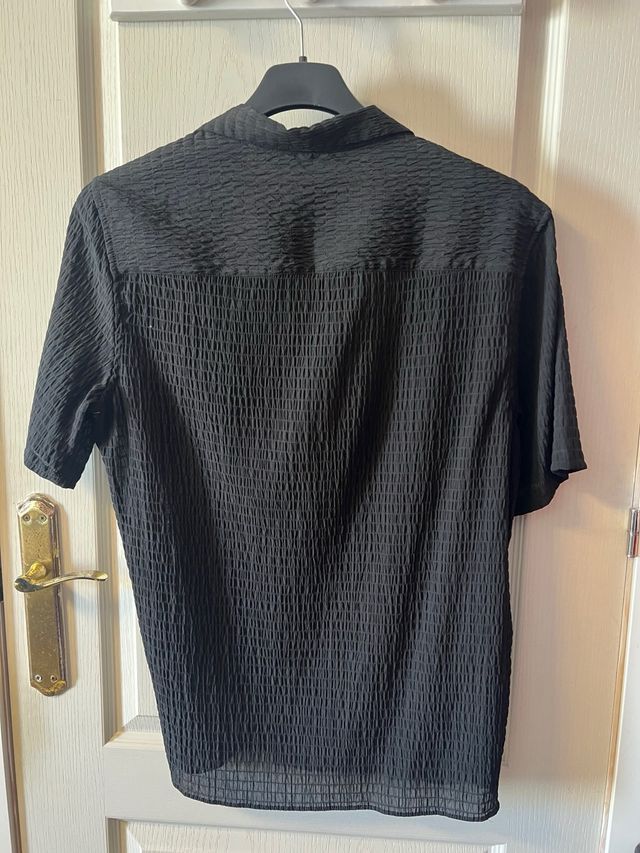 Camisa ZARA Negra Talla s