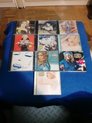 Lote 10 CDs Madonna