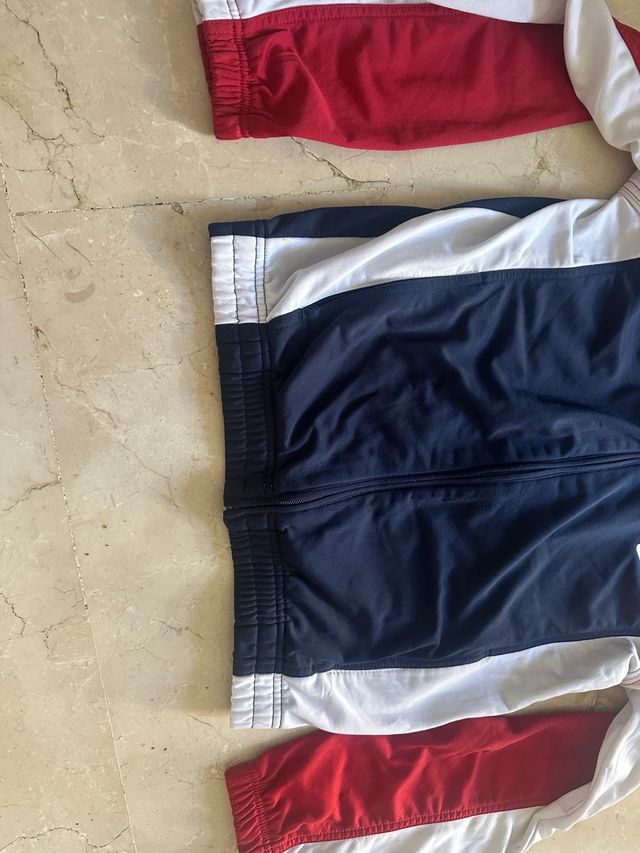 Sudadera Nike Y2K Azul y Rojo Talla S