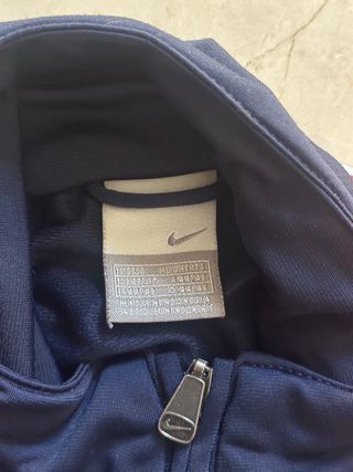 Sudadera Nike Y2K Azul y Rojo Talla S