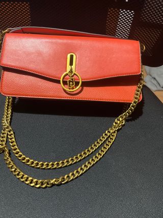 Bolso Liu Jo Rojo y Dorado