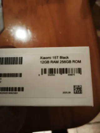 Xiaomi 15T Nero 12GB RAM 256GB ROM. Solo vendita