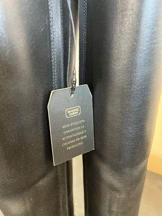 Bota Rociera Vacuno Negro Talla 41