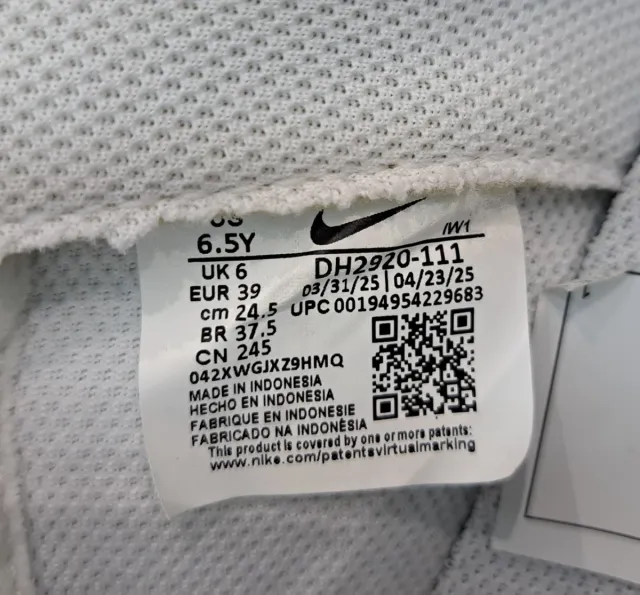 Nike Air Force 1 LE (GS) Talla 39 Nuevas