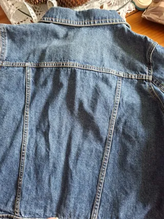 Chaqueta vaquera Mango azul