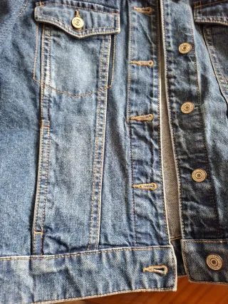 Chaqueta vaquera Mango azul