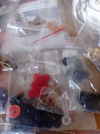 Lotto misto di accessori per il cucito