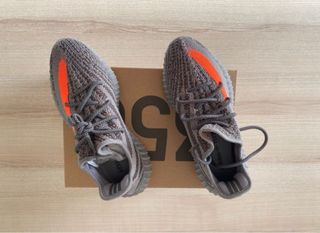 Adidas Yeezy 350 Boost Gris Naranja