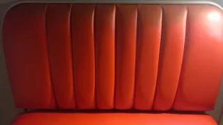 2 Sofás vintage rojo