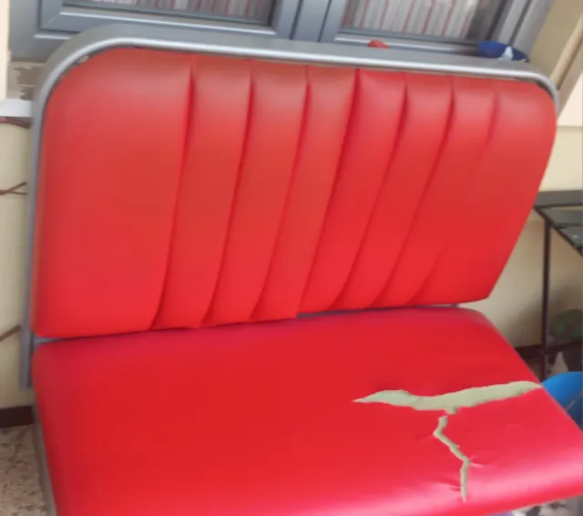 2 Sofás estilo Burger King rojo