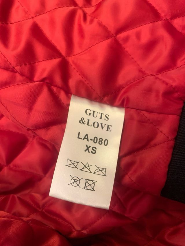 Abrigo GUTS & LOVE paño y piel