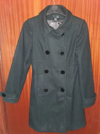 Abrigo H&M Negro