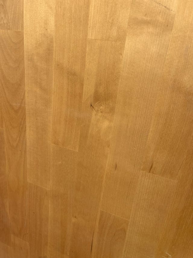 Encimera de madera laminada