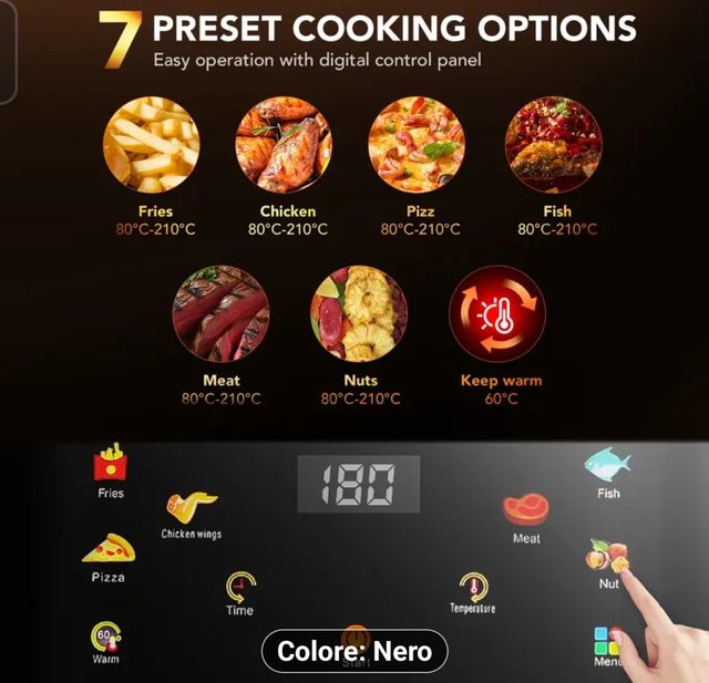 Friggitrice ad aria calda OYAJIA