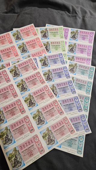 Lotería 1978, sorteos 39 y 50