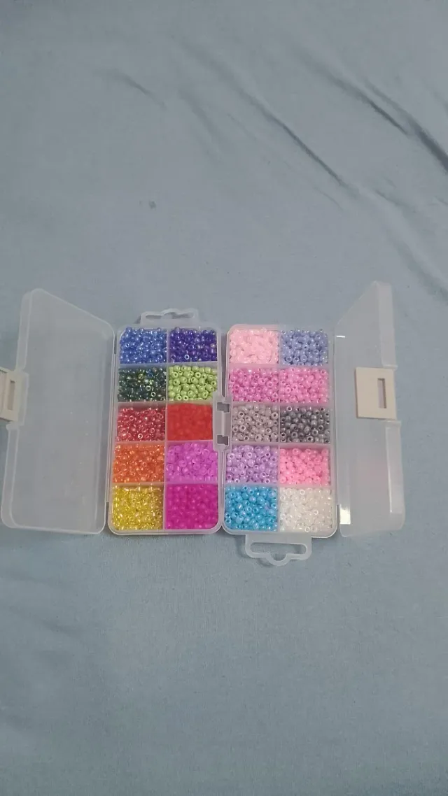 Pack pulseras abalorios multicolor