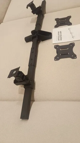 Suporte de parede para 2 monitores