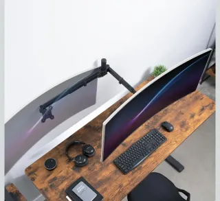 Suporte de parede para 2 monitores