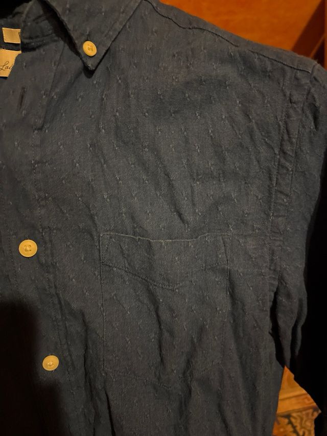 Camisa Azul LILAS Talla S Hombre