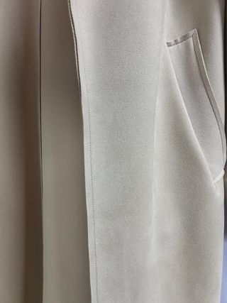 Gabardina Ante Stradivarius Beige