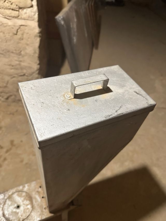 Estufa Pellet Antigua Metal sin tubos