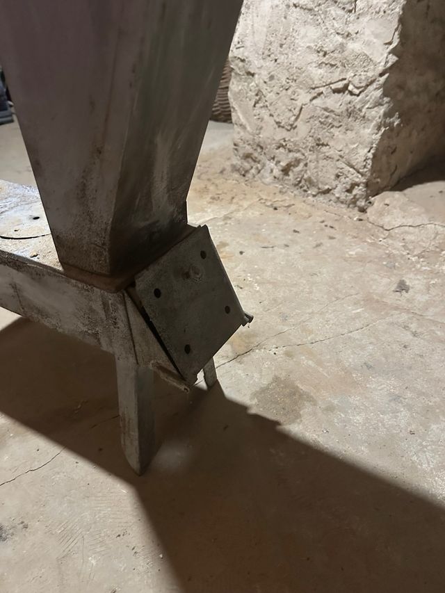 Estufa Pellet Antigua Metal sin tubos