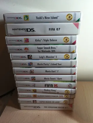 Nintendo 2DS Roja Completa + Juegos