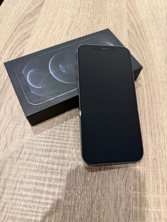 iPhone 12 Pro 256 GB grafito (como nuevo)