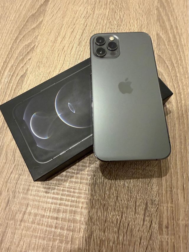 iPhone 12 Pro 256 GB grafito (como nuevo)