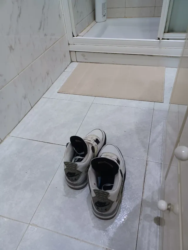 Zapatillas Nike Air Jordan 4 Gris/Blanco