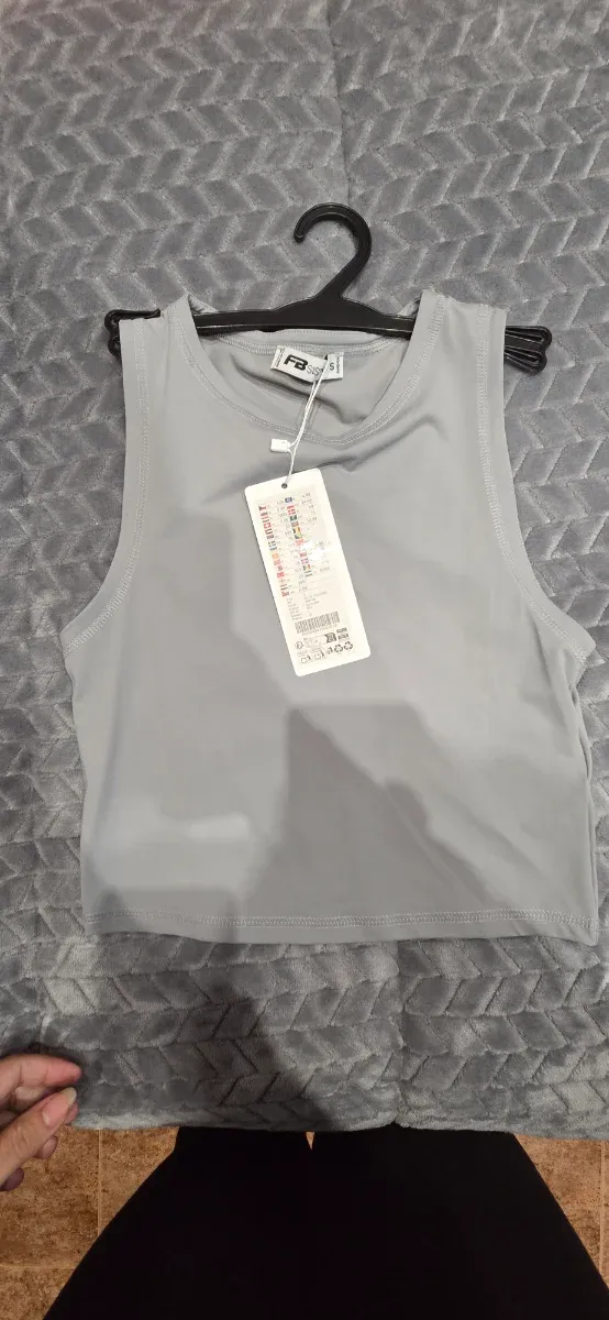 Camiseta corta FB gris talla S