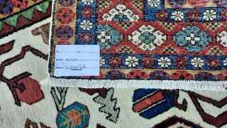 Tappeto antico persiano lana multicolore