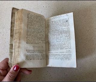 Libro Antiguo Elementa Juris Civilis