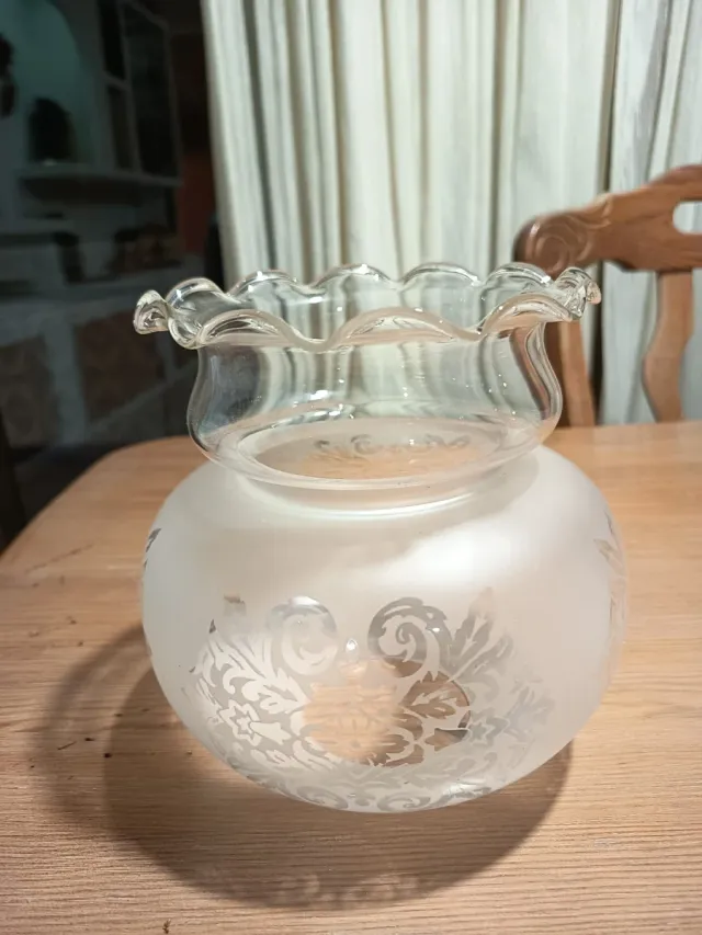 Tulipas de cristal decoradas