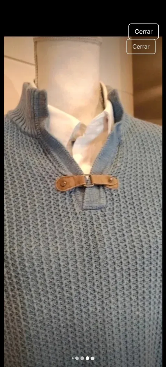 Jersey Massimo Dutti Azul Cashmere